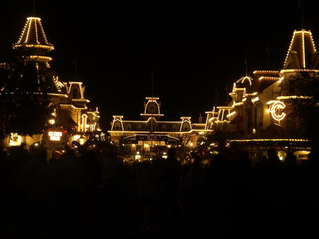 Main street at night
