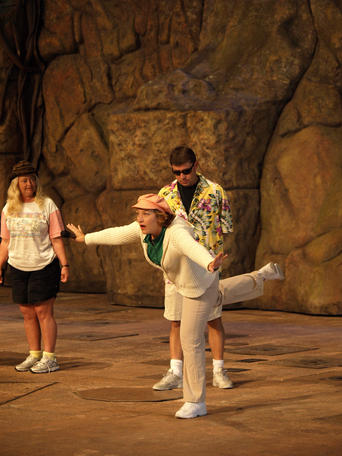 Indiana Jones stunt show #4