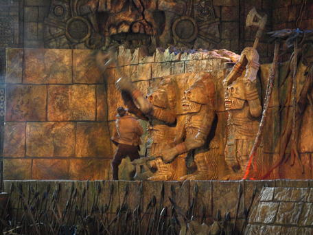 Indiana Jones stunt show #11