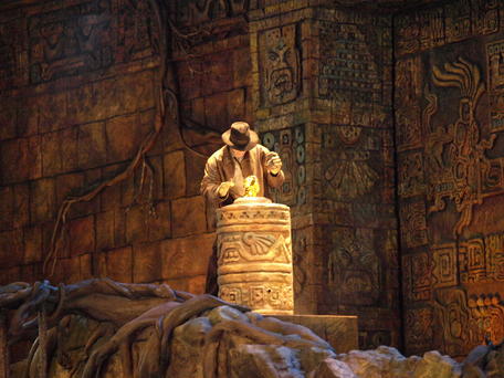 Indiana Jones stunt show #12