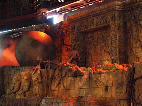 Indiana Jones stunt show #13