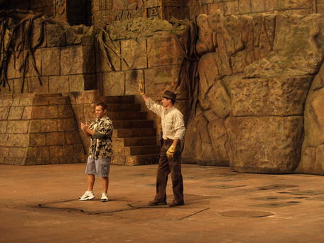 Indiana Jones stunt show #15