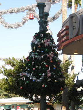 small christmas tree at the studios #2