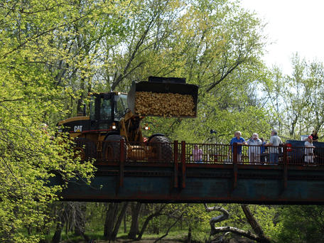 Launching the rubber duckies
