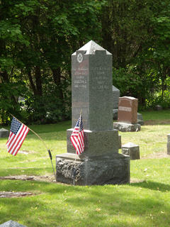 Grave on Memorial day weekend