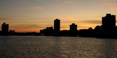 Cambridge sunset