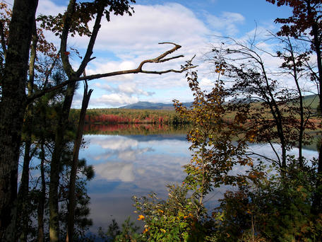 Lake Chocorua in fall