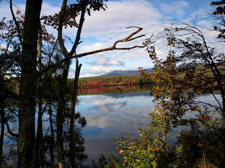 Lake Chocorua in fall #2