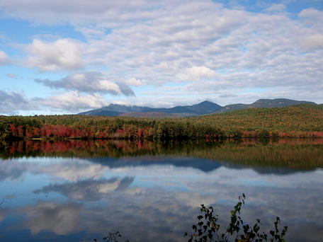 Lake Chocorua in fall #3