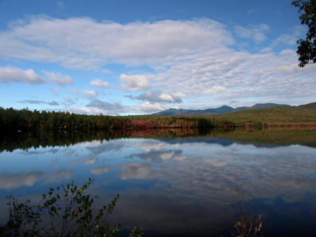 Lake Chocorua in fall #4