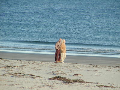 Walk along the beach
