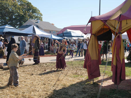 Hula hoops and devil's sticks