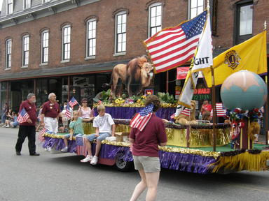 Lions float