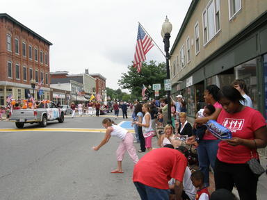 Candy from the parade