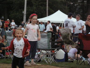 Waiting for the fireworks