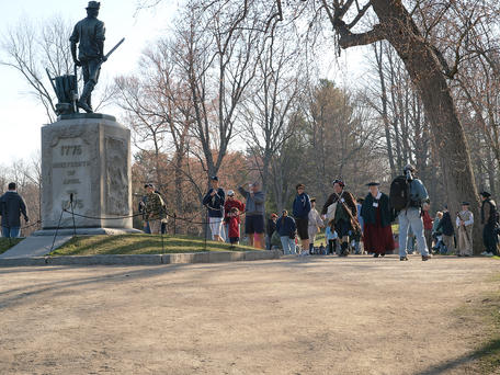 Minuteman statue