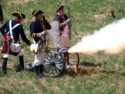 Cannon fire