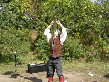 Sword swallower #2