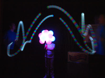 Electrons orbiting the nucleus #5