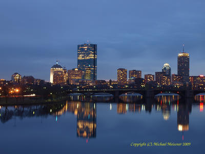 Boston at night #4