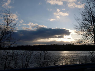 Flannagan pond in Ayer, MA