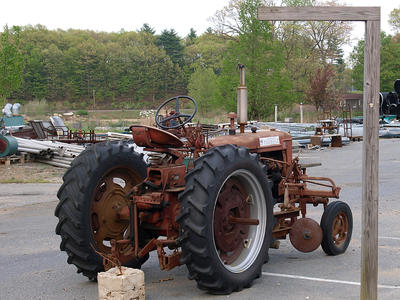 Old tractor