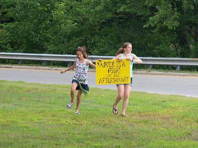 Protest against Pan-am plan to pave over the Ayer aquifer #8