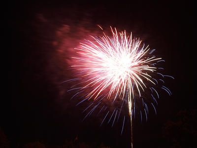 Ayer July 4th fireworks
