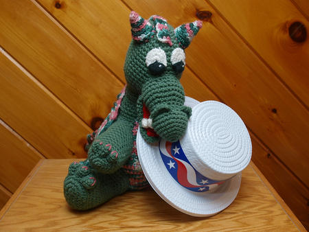 Patriotic dragon