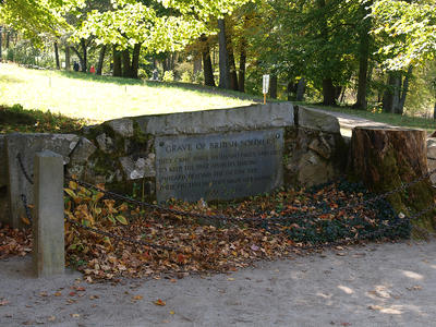 Grave of british soldiers