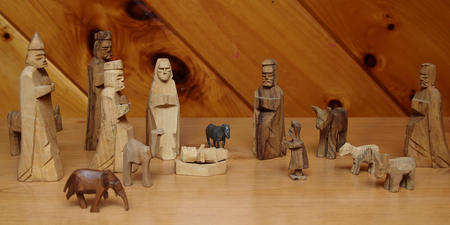 Nativity set