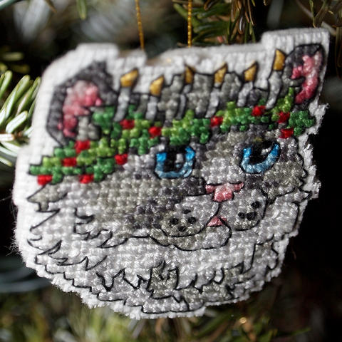 Cat ornament