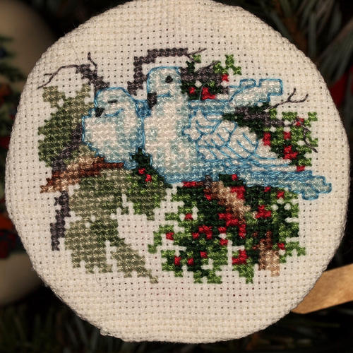 Dove ornament