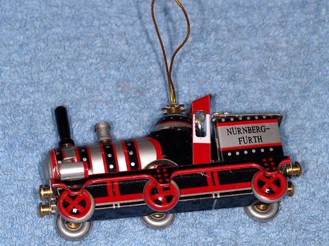 Nurnberg-Furth train ornament