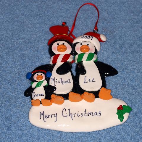 Penguin ornament