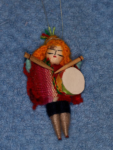 Drummer ornament