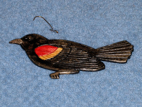 Redwing blackbird ornament