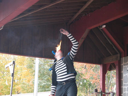 Fire eating #4