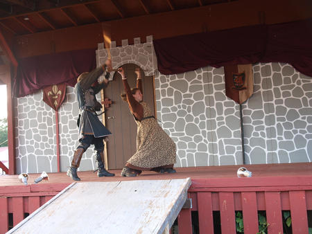 Quaterstaff vs. sword