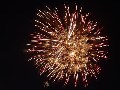 Ayer July 4th fireworks