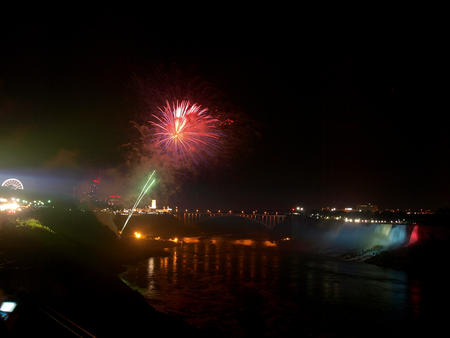 Niagara falls fireworks #2