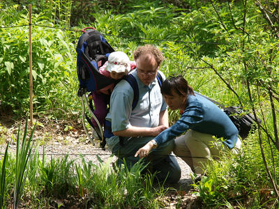 Even the baby is interested