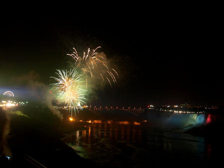 Niagara falls fireworks #6