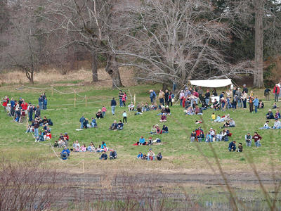 Waiting for the battle