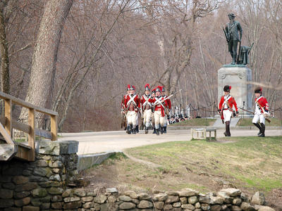 Marching to the bridge