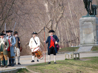 Sending the troops off to war