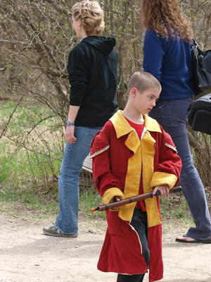 Not your typical red-coat