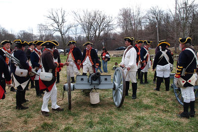 Hauling the cannon #3