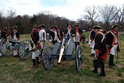 Hauling the cannon #5