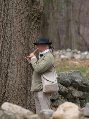 Playing the flute #2